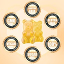 softbear Potassium Magnesium Gummies for Women, Calcium Magnesium Potassium Supplements with Vitamins Sugar-Free Potassium Citrate Gummies Support Muscle Health, Mango Flavor 120 Count 6