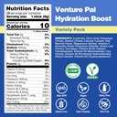 Venture Pal Mushroom Coffee & Electrolyte Powder Bundle: 12 in 1 Coffee with Ashwagandha for Focus & Immunity + Sugar-Free Electrolyte Packets with 5 Vitamins & 7 Electrolytes - 40 Servings & 16 Stick 6
