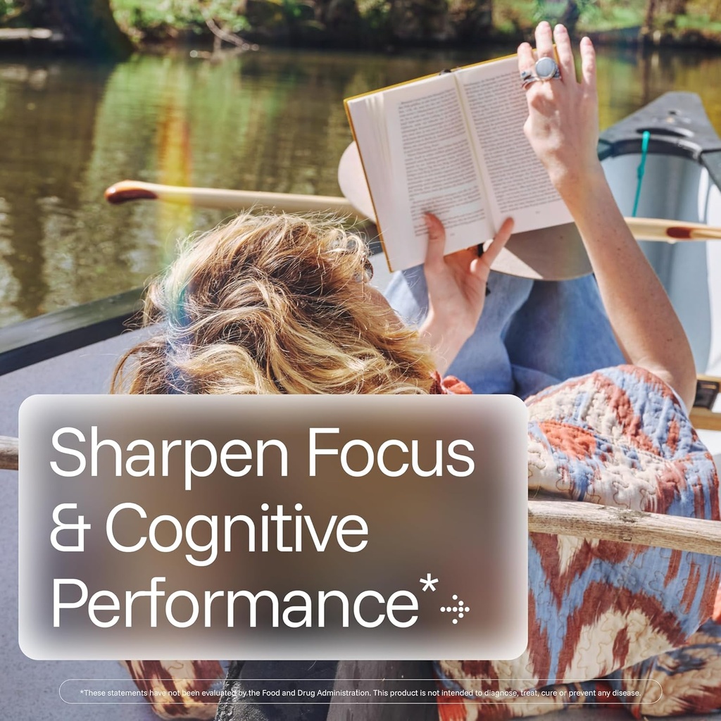 Magnesium L-Threonate Supplement (Magtein), 90 Capsules | Clinically Supported for Brain Health | Optimize Learning, Memory & Focus | 3rd Party Tested 3