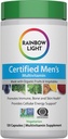 Rainbow Light Multivitamin for Men, Vitamin C, D & Zinc, Probiotics, Men's Multivitamin Provides High Potency Immune, Heart, & Liver Support, Non-GMO, Vegetarian, 120 Tablets 2