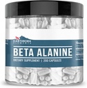 Earthborn Elements Beta-Alanine 200 Capsules, Pure & Undiluted, No Additives 2