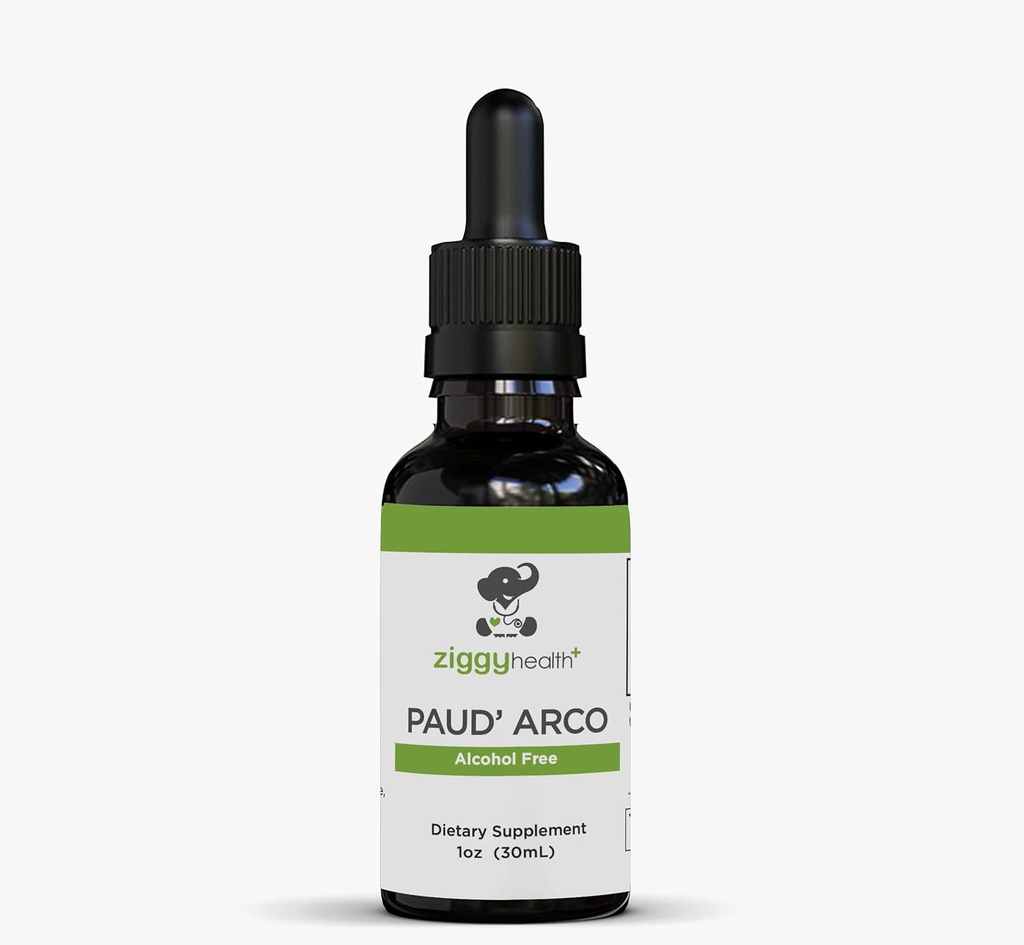 PAU D’arco Extract - Organic Liquid Tincture Drops - Alcohol-Free - for Immune Support & Gut Health, Herbal Supplement Drops, Vegan, 1oz by Ziggy Health 5