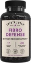 Crystal Star Fibro Defense, 60 Capsules, Black Cohosh, Breast & Uterine Health Between Periods, Non-GMO 2