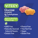 Viteey Glucose Gummies - 4g of Carbohydrates - Fast Acting Alternative to Glucose Tablets - Energy and Blood Sugar Support - Vegan, Gluten Free, Gelatin Free - 60 Count 6