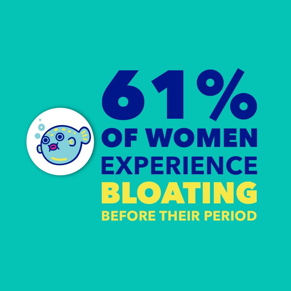 Midol Bloat Relief Caplets with Pamabrom, Relieve Bloating Symptoms Before and During Your Period, Provides Up to 6 Hours of Relief for Women, 60 Count 3