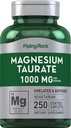 Piping Rock Magnesium Taurate | 1000mg | 250 Caplets | Chelated and Buffered | Vegetarian, Non-GMO, Gluten Free Supplement 2