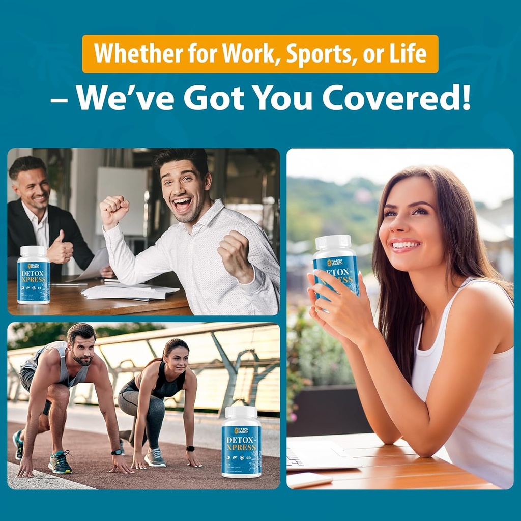 Canna Cleanse, Liver Cleanse Detox & Repair Chewable Tablets, Milk Thistle Supplement, Fast-Acting Body Detox for Women & Men, Toxin Flush for Liver, Kidney, Digestion & Metabolism, 120 Tablets 6