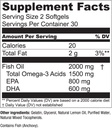 Essential Elements Omega-3 Fish Oil Supplement with EPA & DHA | Fatty Acids for Immune, Heart & Cognitive Support | Omega-3 Fish Oil 120 Softgels (2-Pack) 6