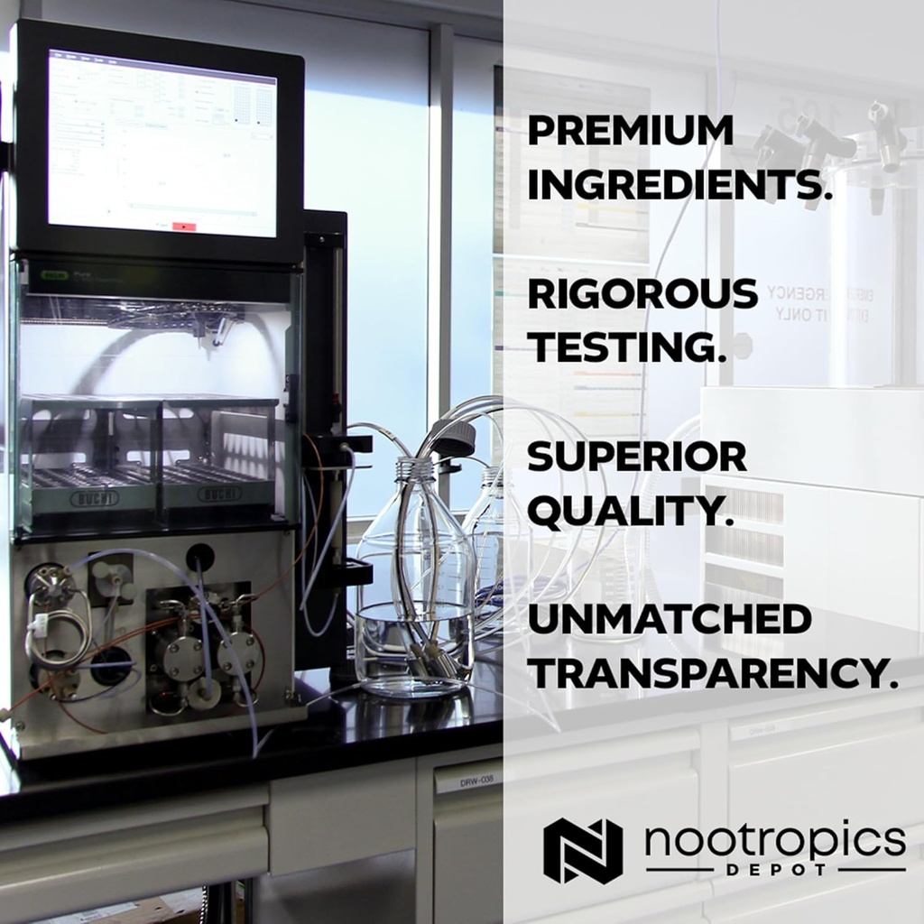 Nootropics Depot High Bioavailability Noble Kava Tablets | 1,000mg | 30 Count | Minimum 10% Kavalactones | Enhanced Traditional Water Extract 4