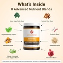 ACTIVATEDYOU Morning Complete Daily Wellness Greens Superfood Drink Mix for Gut Health w/Prebiotics, Probiotics, Antioxidants, Green Superfoods, 10 Billion CFUs (3 Pack, Citrus Medley) 6