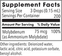 Allergy Research Group Liquid Molybdenum Supplement - Sulfur Metabolism Support, Detox, Uric Acid, Trace Minerals, 25mcg Liquid Drops - 1 Fl Oz 4