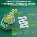 Sugar Free Calcium Gummies 120 Counts & Digestive Enzymes Gummies 60 Counts 4
