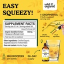 Wild & Organic Dandelion Root Tincture 4 fl oz & Milk Thistle Tincture 4 fl oz 4