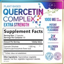 Quercetin Supplement 1000mg - Natural, Plant-Based Support for Immune, Cellular, Respiratory & Seasonal Changes - Extra Strength Quercetin Dihydrate from Sophora Japonica - 120 Veggie Capsules 3