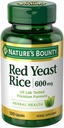 Nature's Bounty Red Yeast Rice 600mg 120 Capsules (Pack of 2) 2