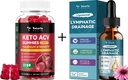 Totaria Keto ACV Gummies + Lymphatic Drainage Drops 2
