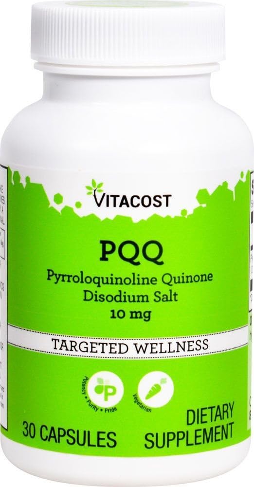 Vitacost PQQ Pyrroloquinoline Quinone - 10 mg - 30 Vegetarian Capsules 2