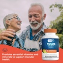 Focus Select AREDS2 Based Chewable Eye Vitamin-Mineral Supplement - AREDS2 Based Supplement for Eyes (180 ct. 90 Day Supply) Citrus Flavored AREDS2 Based Eye Chewable - AREDS2 Low Zinc Formula 5