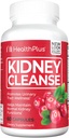 Health Plus Advanced Kidney Cleanse with Cranberry Extract, Turmeric Root and CoQ10, Helps Support Healthy Kidney Function & Urinary Tract Wellness, 60 Capsules 2