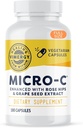 Vimergy Micro-C® Vitamin C Capsules – 500mg per Capsule, Supports Immune Health*, Promotes Collagen Production, Supports Healthy Bones*, Kosher, Vegan & Gluten-Free, Value Size 300 Capsules 6