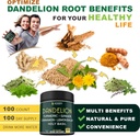 Bundle 6in1 Dandelion Supplement & 6in1 Beet Root Capsules - Support Digestive, Immune and Heart Health 4