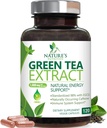 Green Tea Extract Capsules 1000mg 98% Standardized EGCG - 3X Strength for Natural Energy - Heart Support with Polyphenols - Gentle Caffeine - 120 Capsules 2