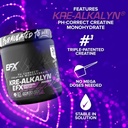 EFX Sports Kre-Alkalyn EFX Powder | pH Correct Creatine Monohydrate Powder Supplement | Strength, Muscle Growth & Performance | 110 Servings (Grape) 5