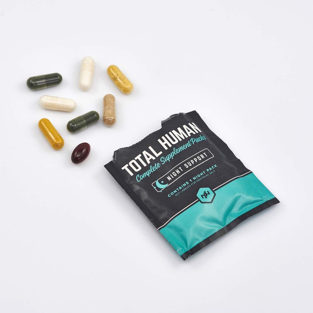 ONNIT Total Human + Alpha Brain 90ct + New Mood 60ct Stack 4