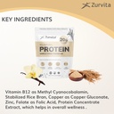 Zurvita - Vanilla Crème Protein Powder- Protein, Probiotics, No Artificial Sweeteners, 24+ Vitamins & Minerals, 140 Cal/Scoop - 26oz (20 Servings) 4