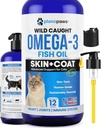 Omega 3 Fish Oil for Cats - Better Than Salmon Oil - Kitten & Cat Vitamins and Supplements - Cat Dandruff Treatment - Liquid Fish Oil for Pets - Shedding Support - Cat Health Supplies for All Ages 2