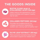 OLLY Ultra Strength Beauty Softgels, Healthy Hair, Skin and Nails, Biotin, Hyaluronic Acid, Collagen Peptides, Total Beauty Supplement, 30 Day Supply - 30 Count 4