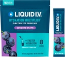 Liquid I.V.® Hydration Multiplier - Concord Grape | Electrolyte Powder Drink Mix | 1 Pack (16 Servings) 2