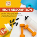 2000 MG NAD Supplement, Liposomal NAD+ with High Absorption, More Efficient Than Nicotinamide Riboside, Pure & Plus Boosting Supplement, Aging Defense, Metabolism & Cellular, 600 softgels 5