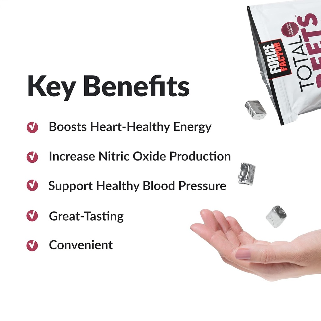 Force Factor Total Beets Blood Pressure Support Supplements with Beet Powder & Better Turmeric Joint Support Supplement for Extra Strength Joint Health 4