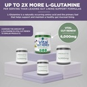 Vital Planet - Vital Gut Renew Powder Supplement for Leaky Gut Repair with L-Glutamine, Marshmallow and Ginger Root, DGL Licorice Root and Organic Aloe Vera, L Glutamine 6000mg 6.88 oz 6