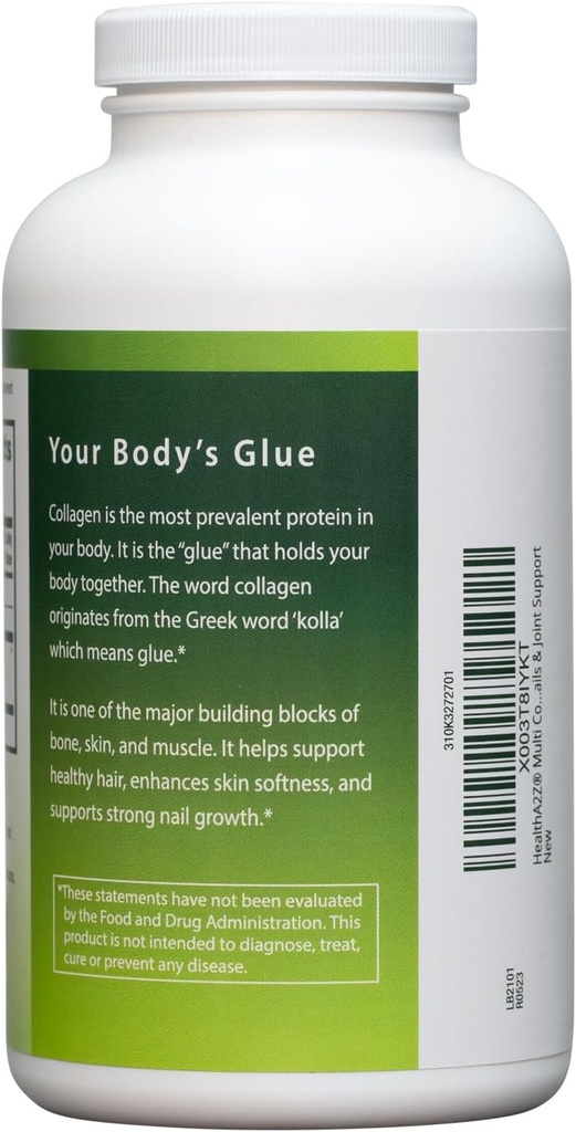 HealthA2Z® Multi Collagen Pills | 1735 mg | 270 Collagen Capsules | Types I, II, III, V & X | for Healthy Skin, Hair, Nails & Joint Support 3