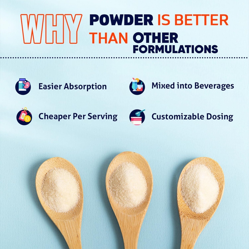 Vitamatic Magnesium Aspartate 1000mg per Serving Supports Muscle, Joint, and Heart Health 250 Grams - 250 Servings 6