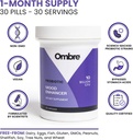 Ombre Mood Enhancer Probiotic Capsules, Promotes Memory, Healthy Sleep Patterns, and Gut Health, 30-Day Supply 4