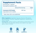 Quick Absorption CoQ10 400mg Capsules - Coenzyme Q10 400mg Potent Antioxidant for Heart Energy and Aging Support - High Stability CoQ10 Ubiquinone Capsules - Made in a cGMP US Lab (200 Servings) 3