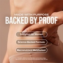 Hydroxycut +Women - 60 Rapid-Release Liquid Capsules, Pack of 2 - Includes Biotin, Collagen, Folate & Iron 6