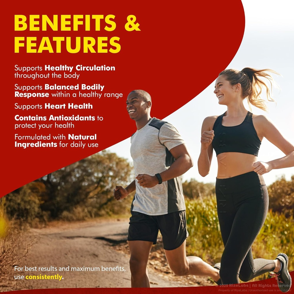 rize labs (3 Pack) Arteris Plus Dietary Supplement, Arteris Plus Tablets Supports Inflammation, Strengthen Support Pills, Arteris Plus Pills, ArterisPlus Reviews, Extra Strength (180 Capsules) 5