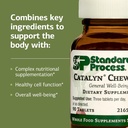 Standard Process Catalyn Chewable - Whole Food-Based Support for Cell Functioning - Includes Vitamins A, D, B6 - Aids Antioxidant Activity - Non-Dairy & Non-Soy - 90 Tablets 5