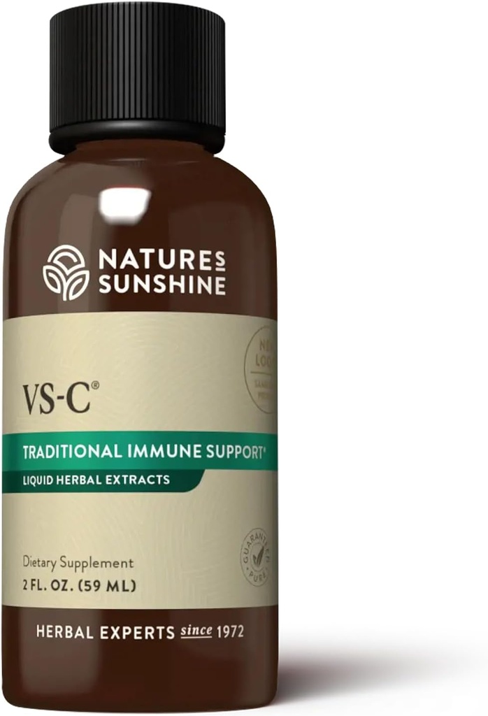 Nature's Sunshine VS-C Liquid, 2 fl. oz., Kosher | Natural Immune System Support and Healthy Respiratory Tract Defense 2