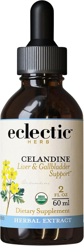ECLECTIC INSTITUTE, Organic Celandine Extract, 2 fl oz (60 ml) 2
