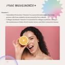 Radiant Beauty+ 200mg Hydrolyzed Collagen Gummy, Hair Skin and Nails, Biotin 2500mcg, Vitamin C, Vitamin E, Lemon Drop Flavor, 60 Count 6