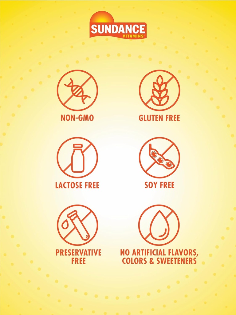 Sundance St. John's Wort Capsules | 300mg | 60 Count | Non-GMO and Gluten Free Standardized Extract 4