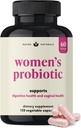 3-in-1 Womens Probiotic - 60 Servings - 12 Unique Strains, Prebiotics, D-Mannose, & Cranberry for Digestive Health, Vaginal Health & Immune Support - Prebiotics and Probiotics for Women | pH Balance 2