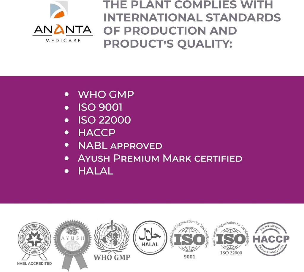 Anantavati Sleep Supplement – Extra Strength Bacopa for Stress Relief & Deep Sleep – 120 Vegetarian Tablets 6