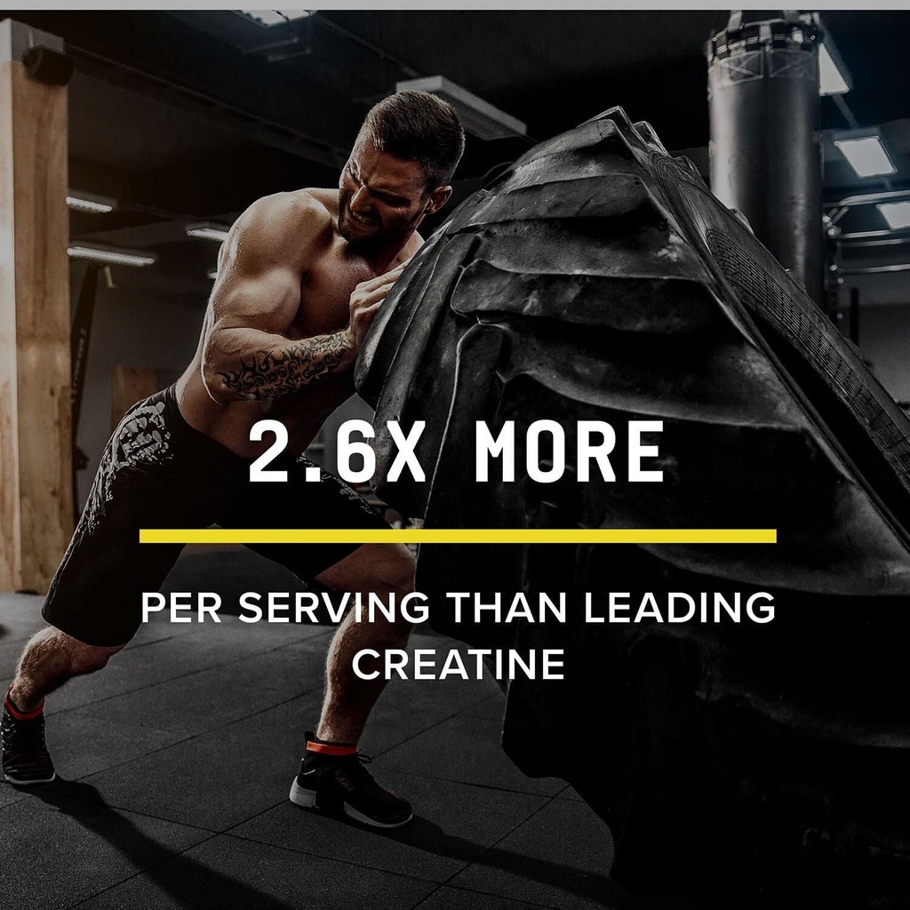 BEYOND RAW Science-Backed Creatine HCl Powder, Lab Grade, for Muscle Strength and Growth, Energy Production, Athletic Performance, Cognitive Support, Cellular Hydration, 120 Servings 3