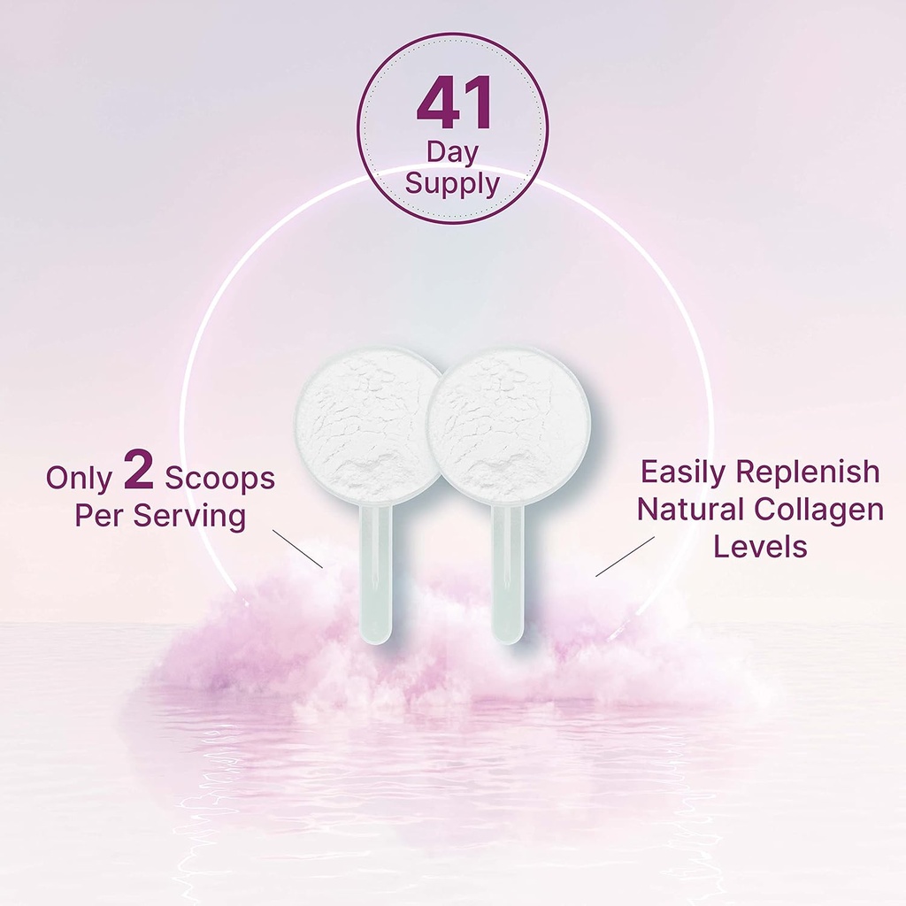 Multi Collagen Protein Powder,1Lb - Type I, II, III, V, X Collagen Peptides with Biotin 10000mcg, Vitamin C & Hyaluronic Acid - Unflavored - Keto & Paleo Friendly, Great for Hair, Skin, Nails & Joints 6